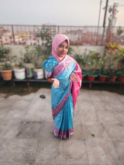 সফট কাতান রেডি শাড়ী